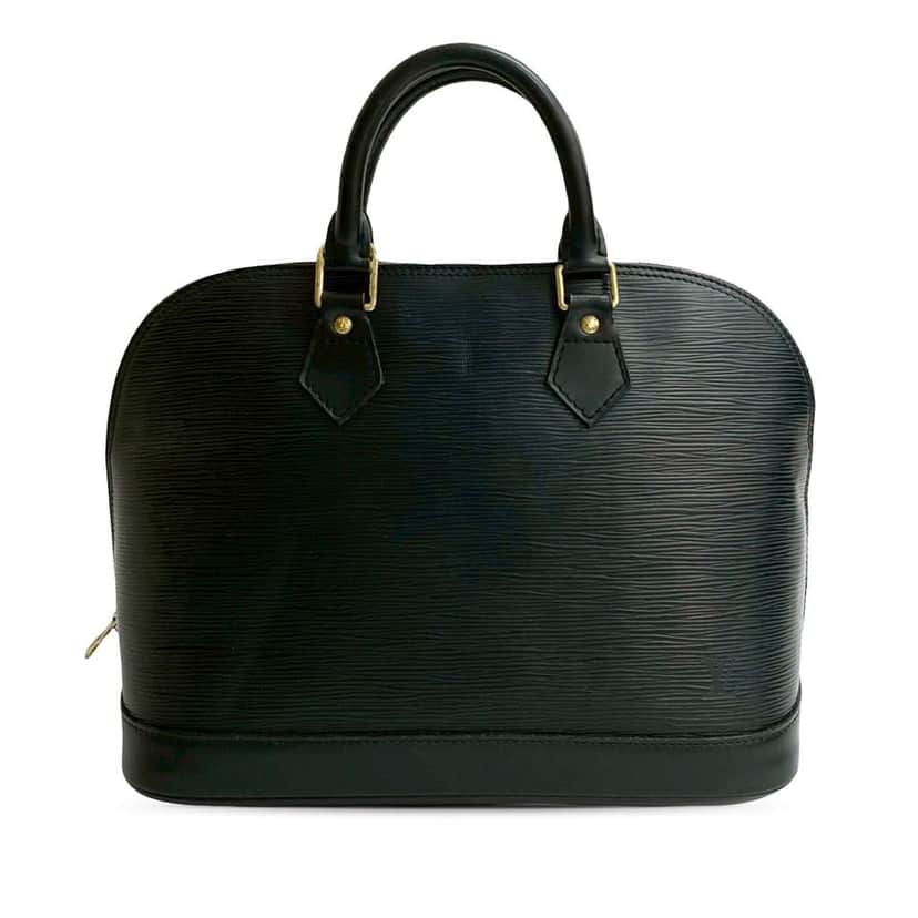 Louis Vuitton Epi Alma PM Black Leather Good condition - Front View