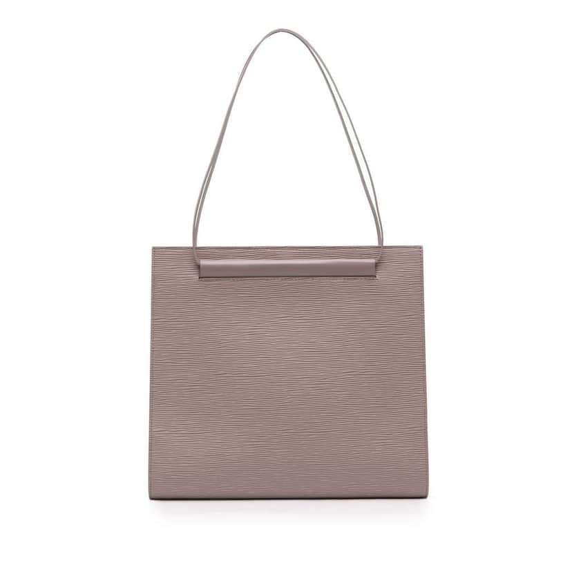 Louis Vuitton Epi Saint Tropez Purple Leather Good condition - Front View
