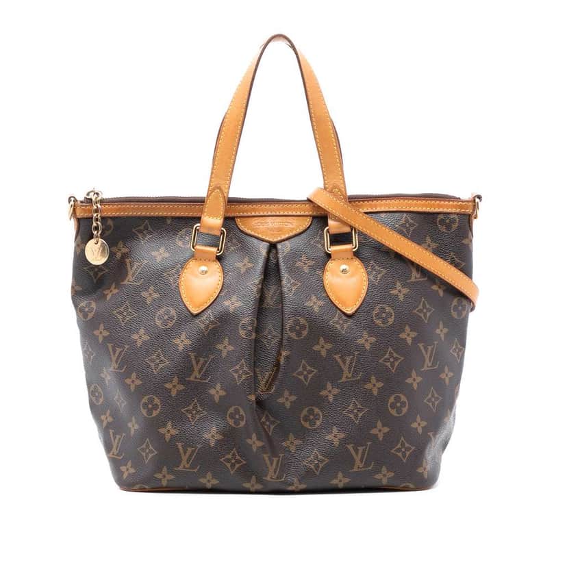 Louis Vuitton Monogram Palermo PM Brown Good condition - Front View