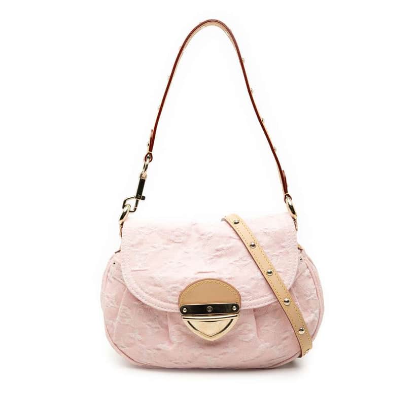 Louis Vuitton Monogram Denim Sunset Pink Denim Very good condition - Front View