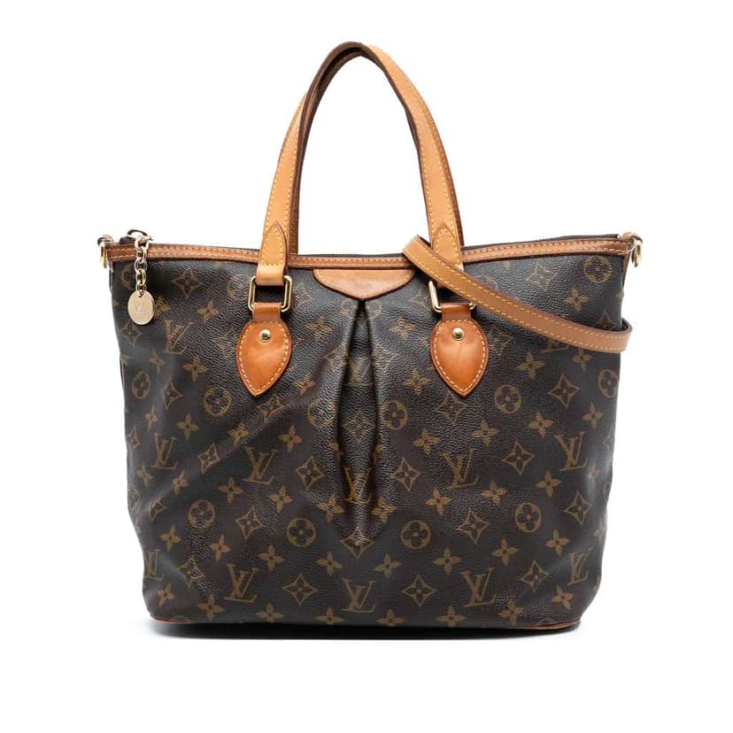 Louis Vuitton Monogram Palermo PM Brown Good condition - Front View