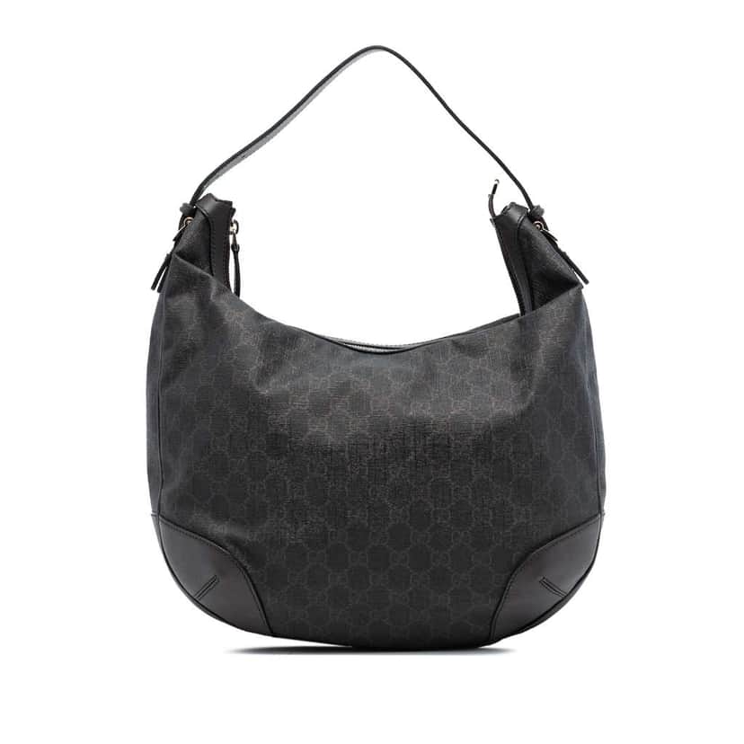 Gucci GG Supreme Nice Shoulder Bag Brown Canvas Good condition - Front View