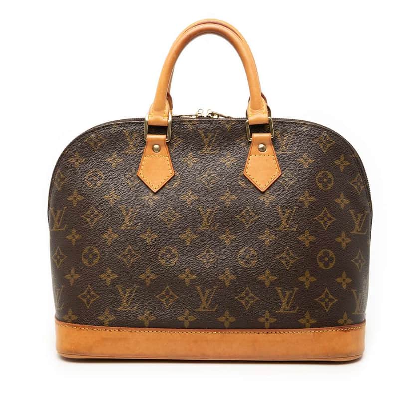 Louis Vuitton Monogram Alma PM Brown Good condition - Front View