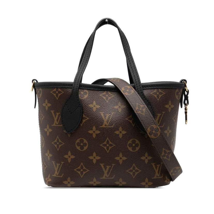 Louis Vuitton Monogram Neverfull Bandouliere Inside Out BB Brown Good condition - Front View