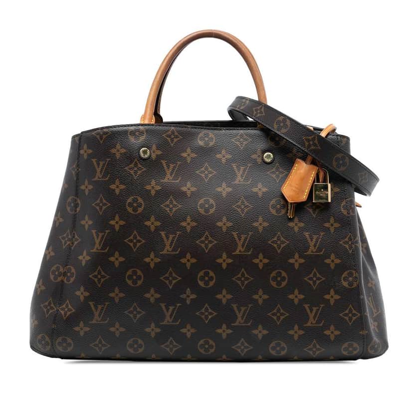 Louis Vuitton Monogram Montaigne GM Brown Good condition - Front View