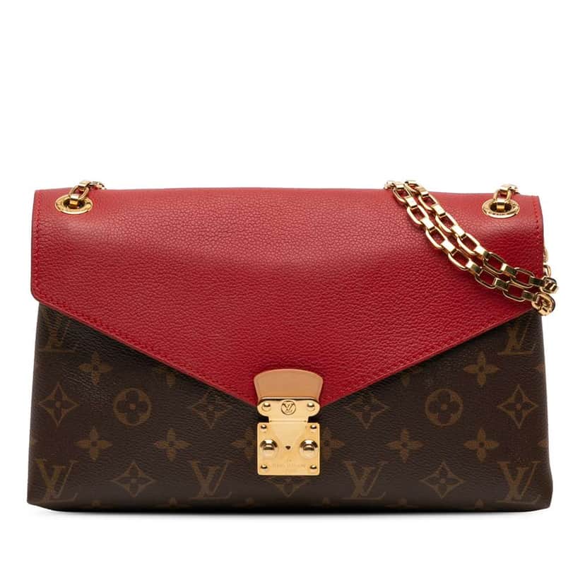 Louis Vuitton Monogram Pallas Chain Brown Good condition - Front View