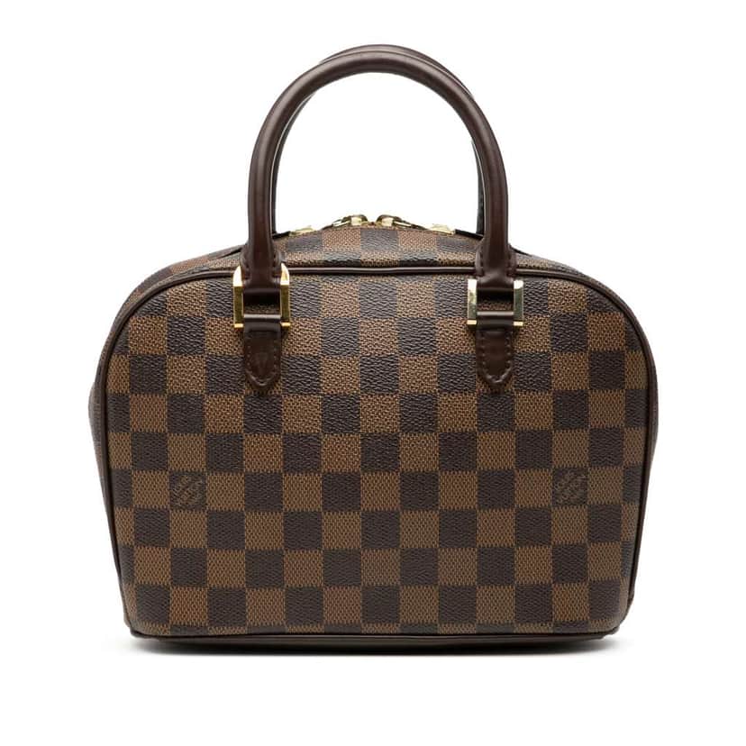 Louis Vuitton Damier Ebene Mini Sarria Brown Good condition - Front View