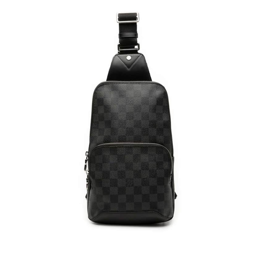 Louis Vuitton Damier Graphite Avenue Sling Black Good condition - Front View