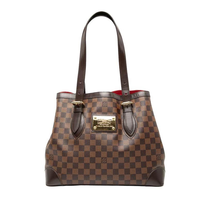 Louis Vuitton Damier Ebene Hampstead MM Brown Good condition - Front View