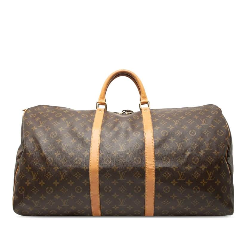 Louis Vuitton Monogram Keepall 60 Brown Very good condition - Front View