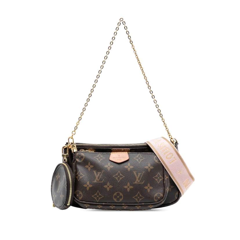 Louis Vuitton Monogram Multi Pochette Accessoires Brown Very good condition - Front View
