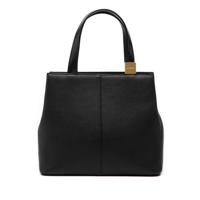 Burberry Leather Tote Black Leather Good condition - Front View