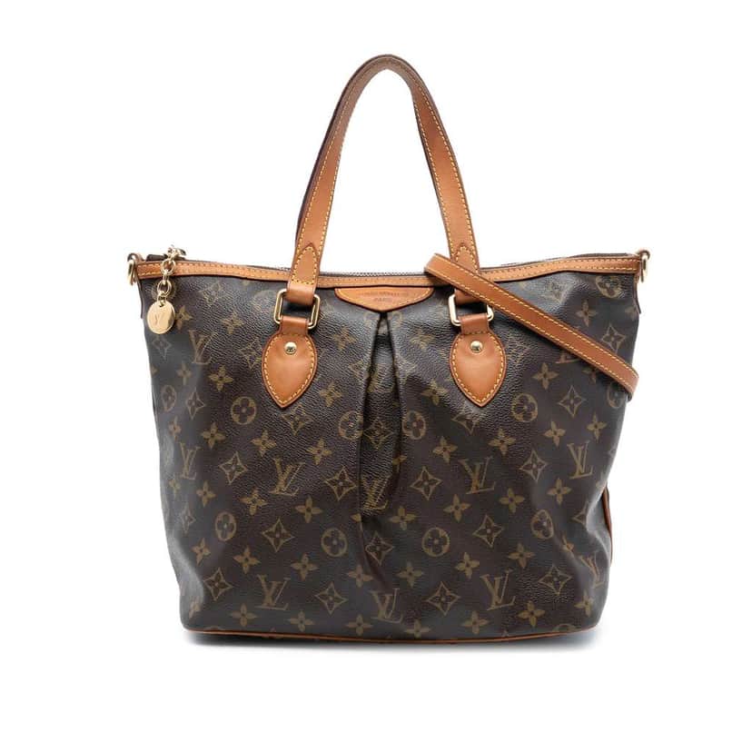 Louis Vuitton Monogram Palermo PM Brown Good condition - Front View