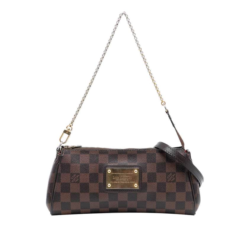 Louis Vuitton Damier Ebene Eva Brown Good condition - Front View