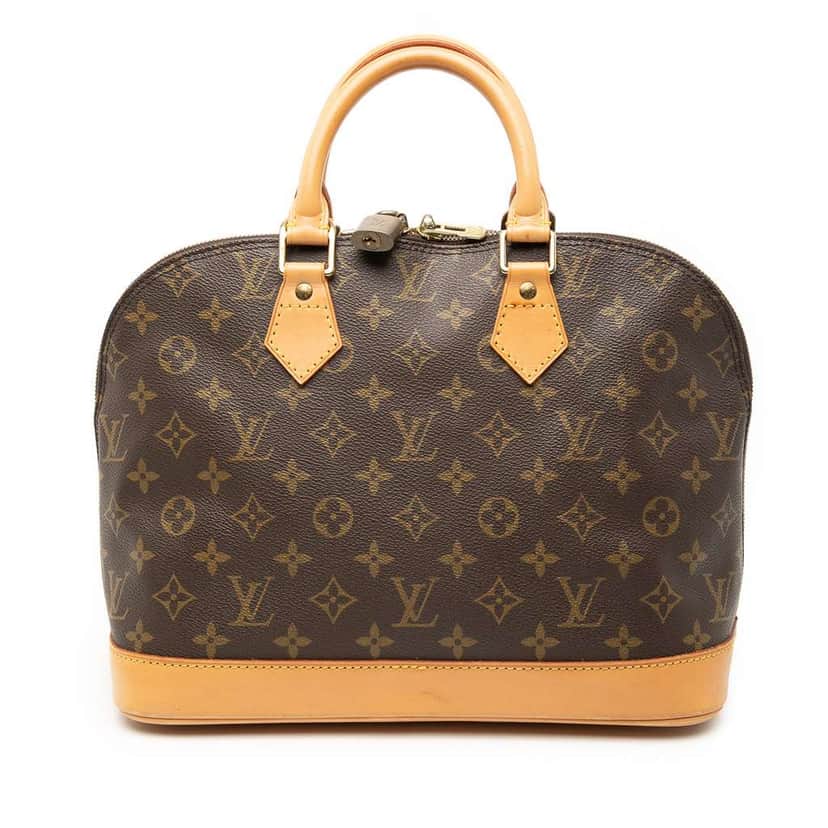 Louis Vuitton Monogram Alma PM Brown Good condition - Front View