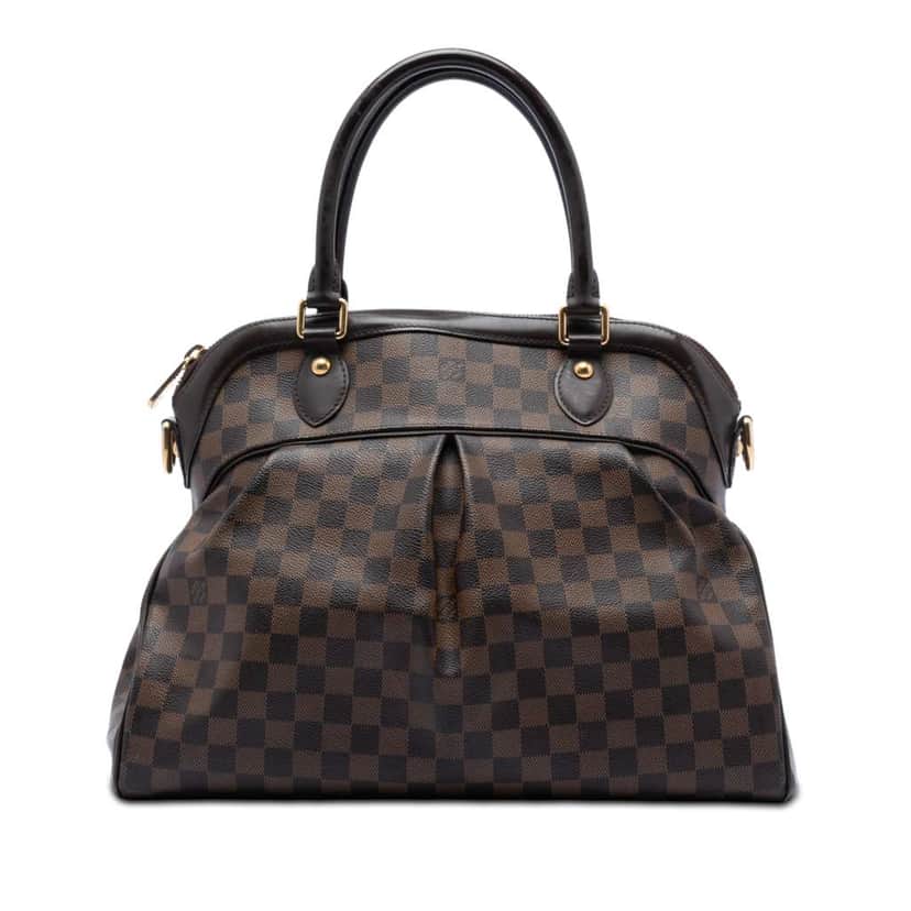 Louis Vuitton Damier Ebene Trevi GM Brown Good condition - Front View