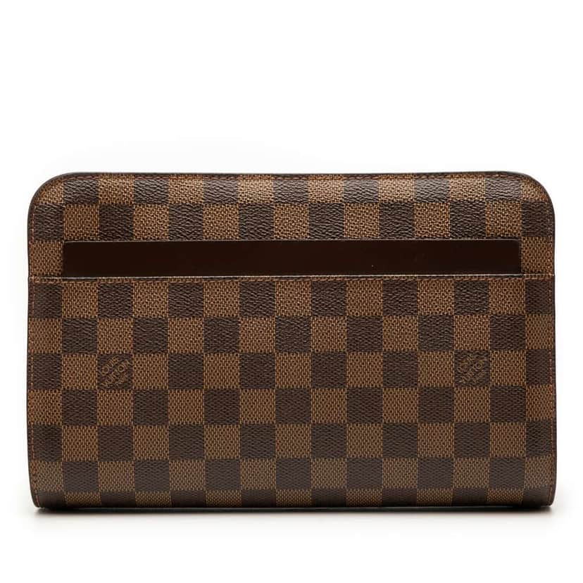 Louis Vuitton Damier Ebene Saint Louis Pochette Brown Very good condition - Front View