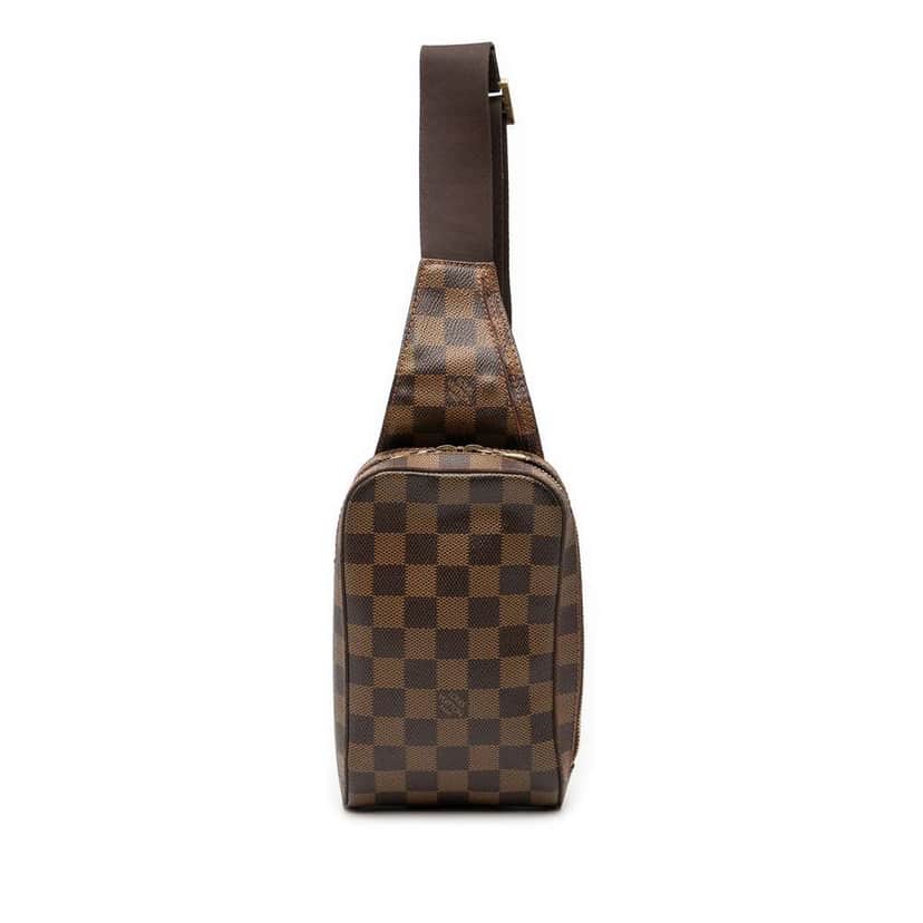 Louis Vuitton Damier Ebene Geronimos Brown Good condition - Front View