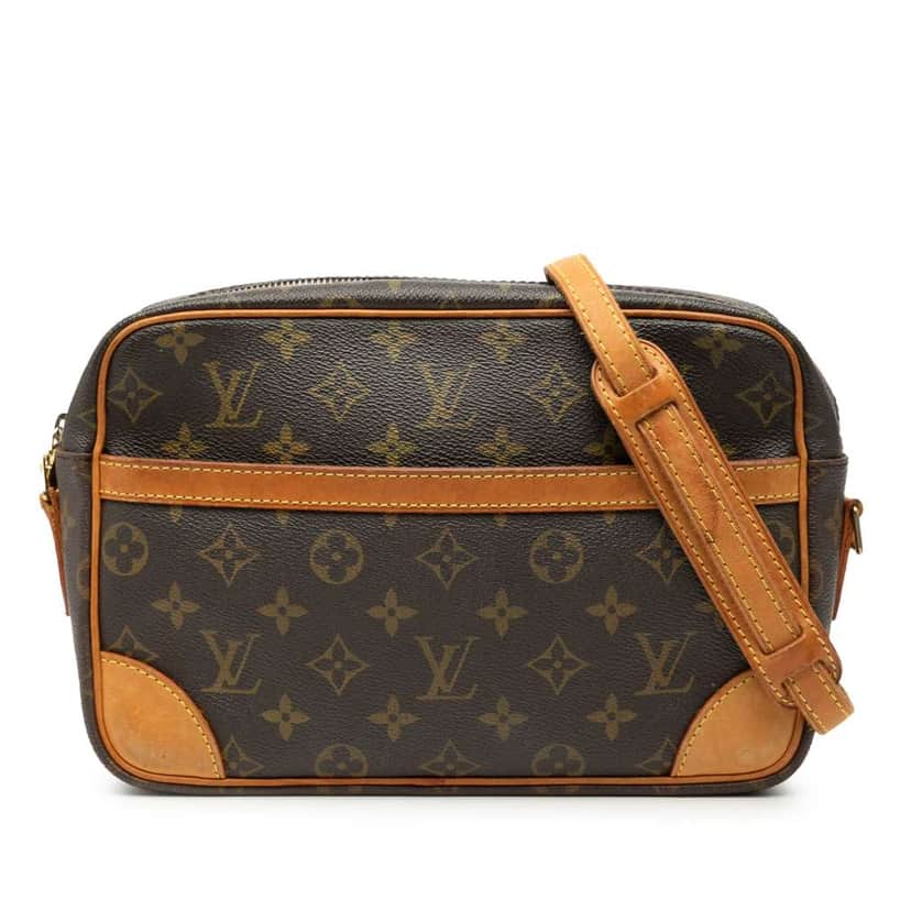 Louis Vuitton Monogram Trocadero 27 Brown Fair condition - Front View