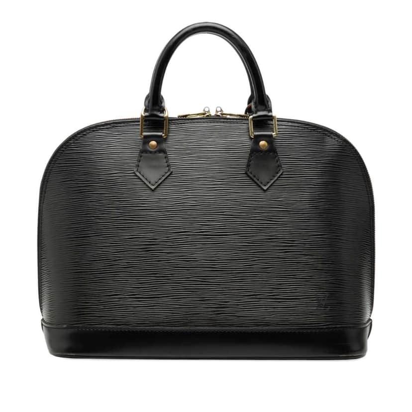 Louis Vuitton Epi Alma PM Black Leather Very good condition - Front View