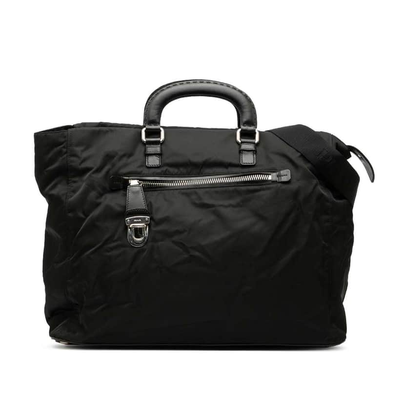 Prada Tessuto Travel Bag Black Good condition - Front View