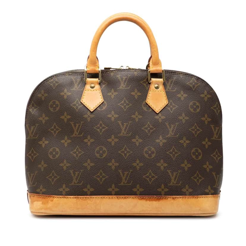 Louis Vuitton Monogram Alma PM Brown Good condition - Front View