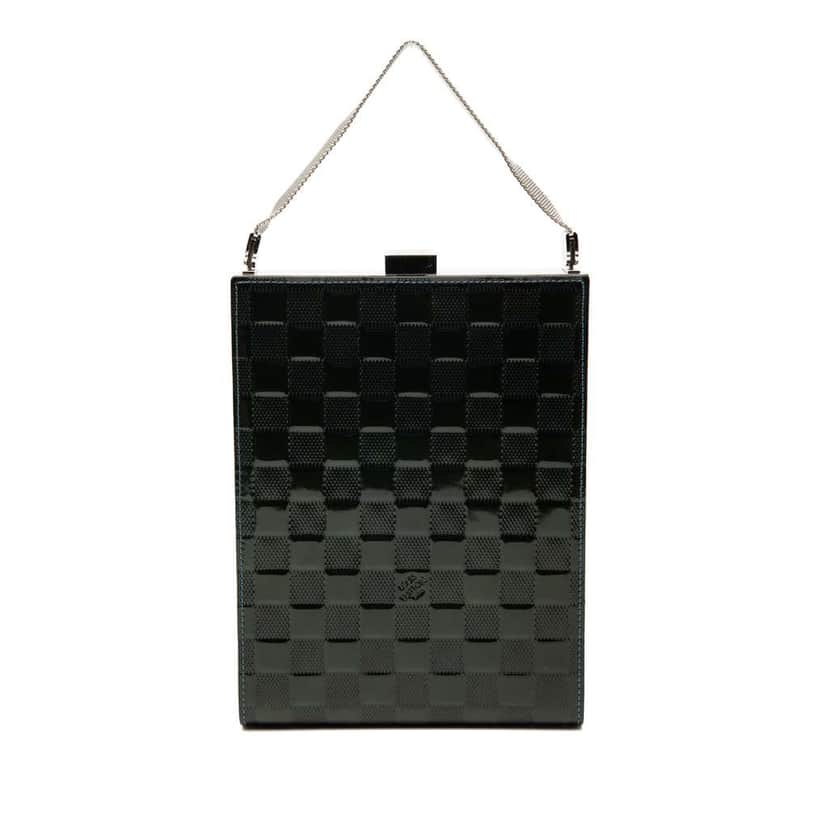 Louis Vuitton Damier Vernis Ange GM Green Leather Good condition - Front View