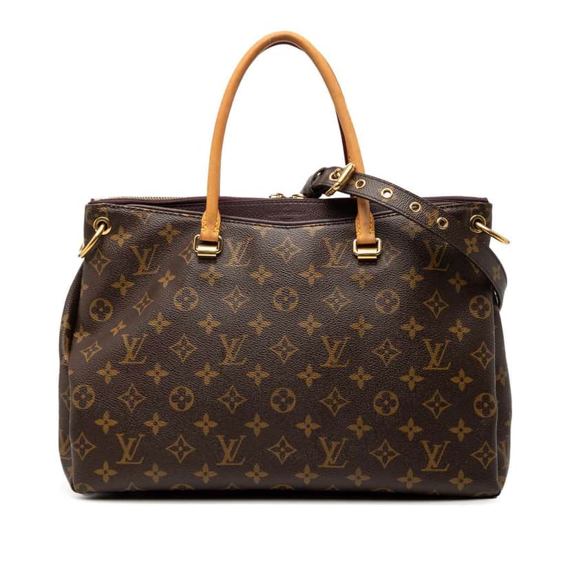 Louis Vuitton Monogram Pallas MM Brown Good condition - Front View