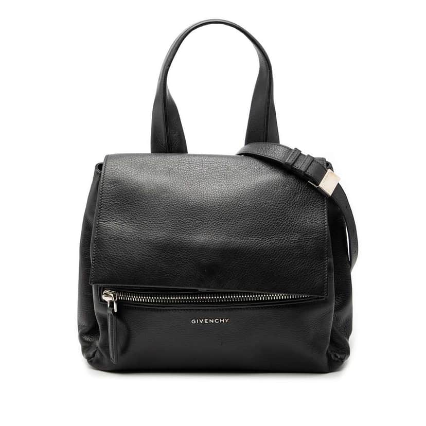 Givenchy Small Leather Pandora Pure Satchel Black Leather Good condition - Front View