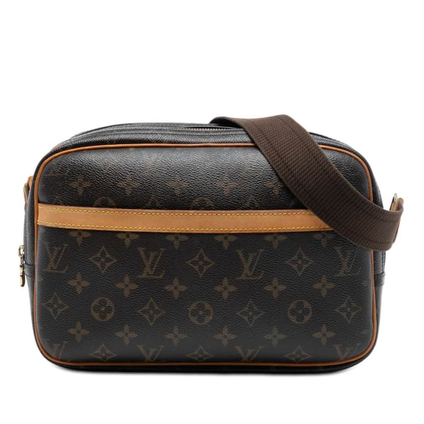 Louis Vuitton Monogram Reporter PM Brown Very good condition - Front View