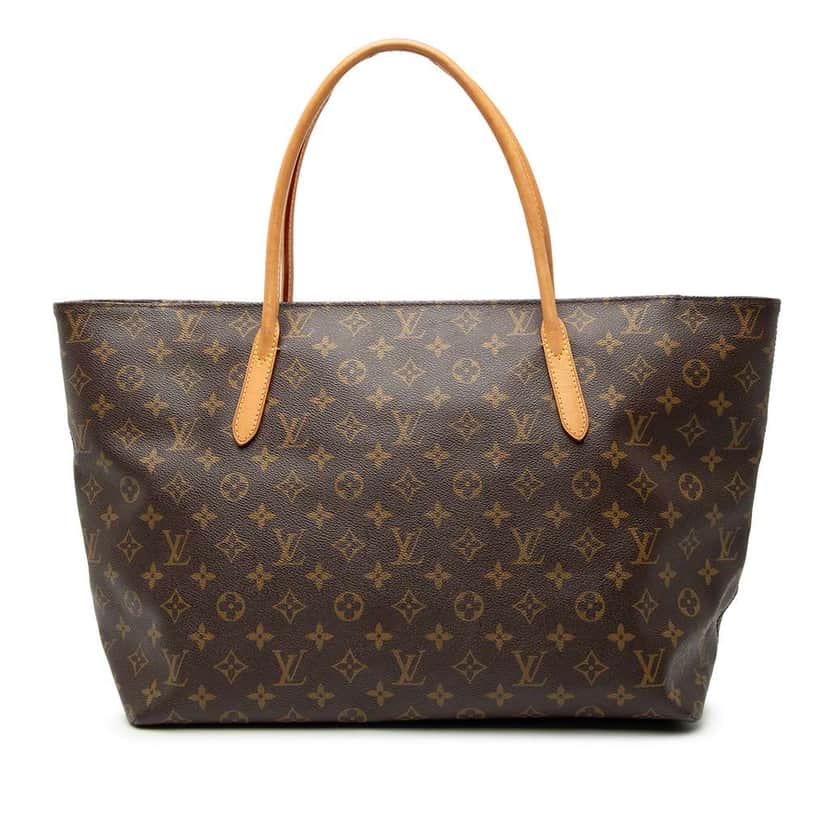 Louis Vuitton Monogram Raspail MM Brown Very good condition - Front View