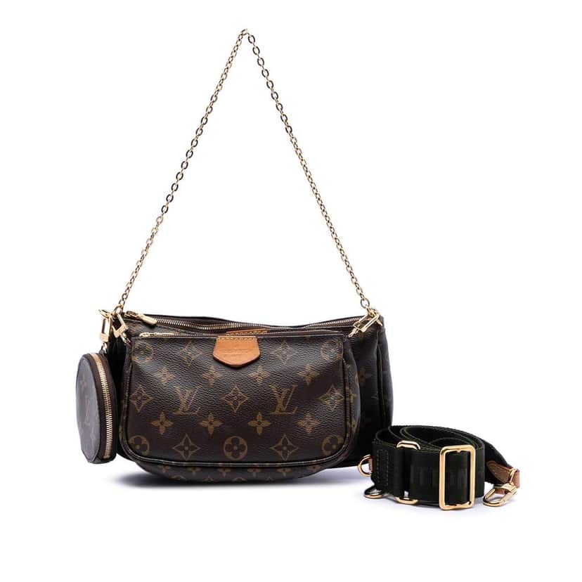 Louis Vuitton Monogram Multi Pochette Accessoires Brown Very good condition - Front View