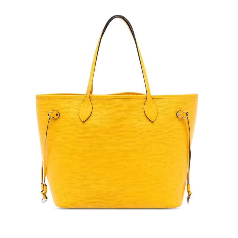Louis Vuitton Epi Neverfull MM Yellow Leather Very good condition - Front View