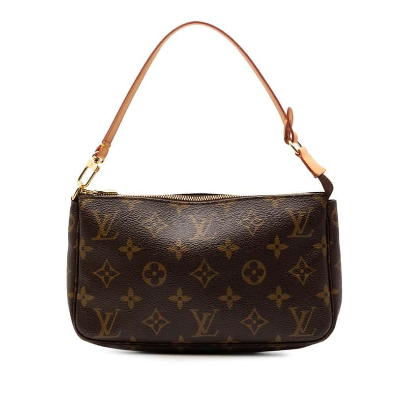 Louis Vuitton Monogram Pochette Accessoires Brown Very good condition - Front View