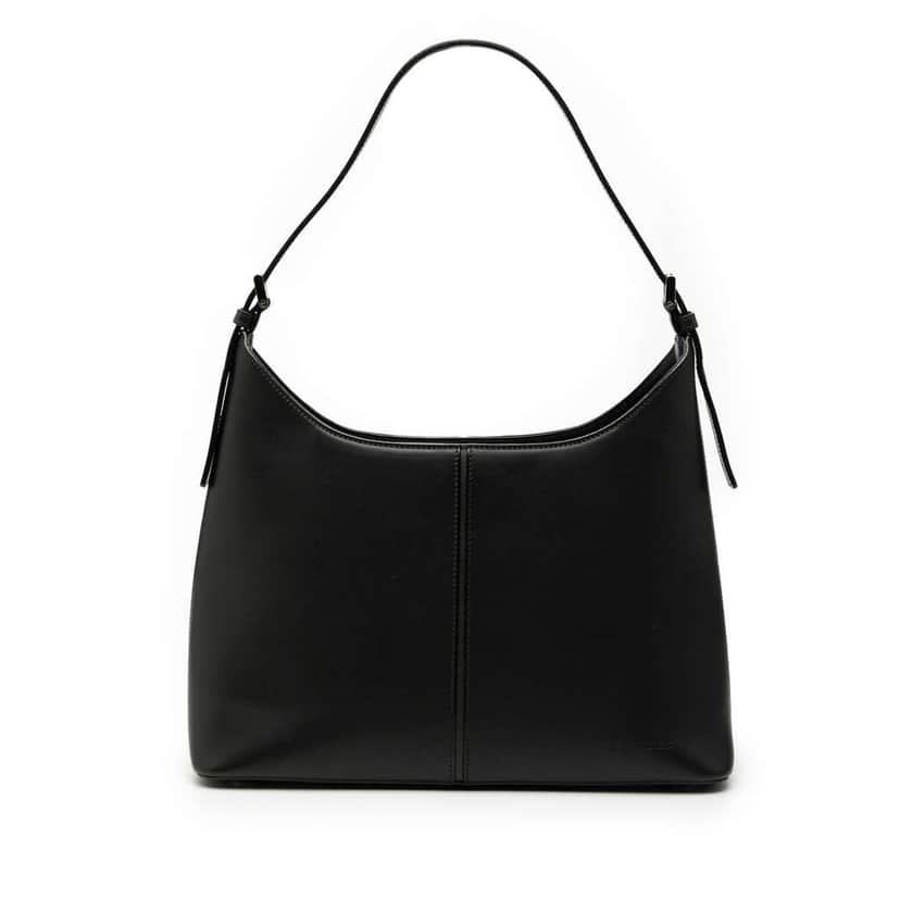 Burberry Leather Shoulder Bag Black Leather Good condition - Front View