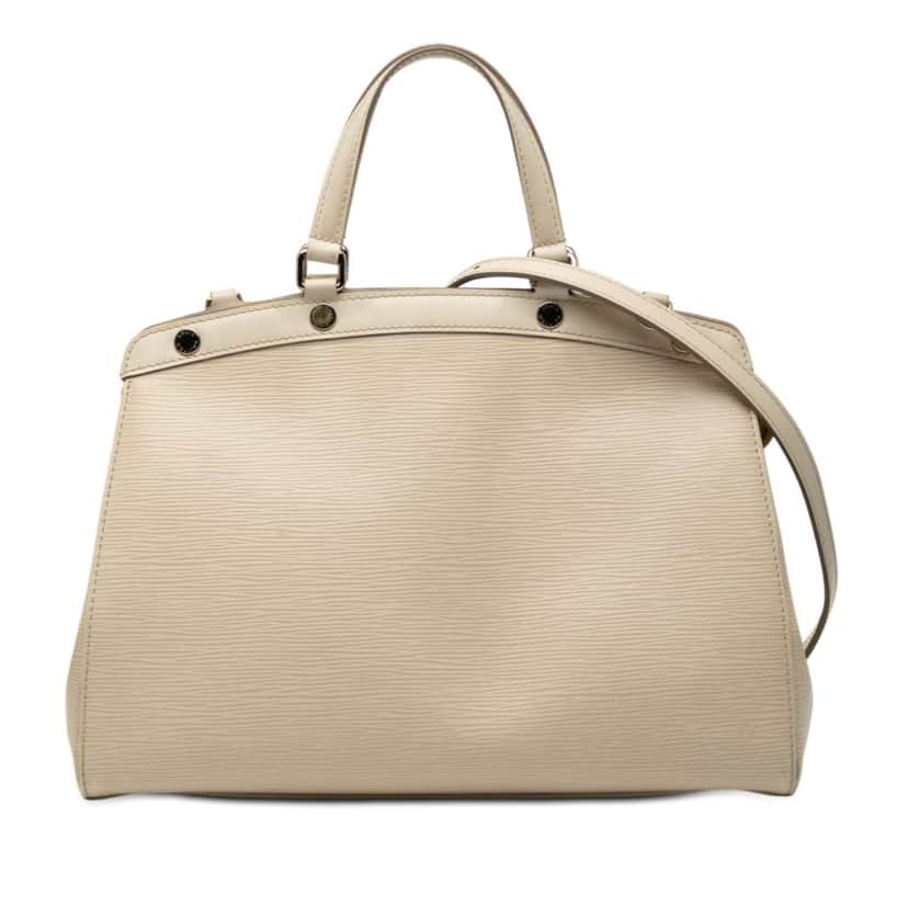 Louis Vuitton Epi Brea MM Brown Leather Good condition - Front View