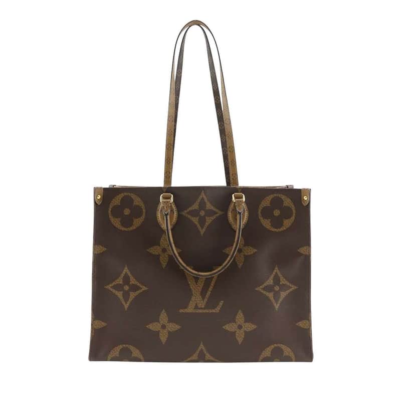 Louis Vuitton Monogram Reverse Giant OnTheGo GM Brown Very good condition - Front View