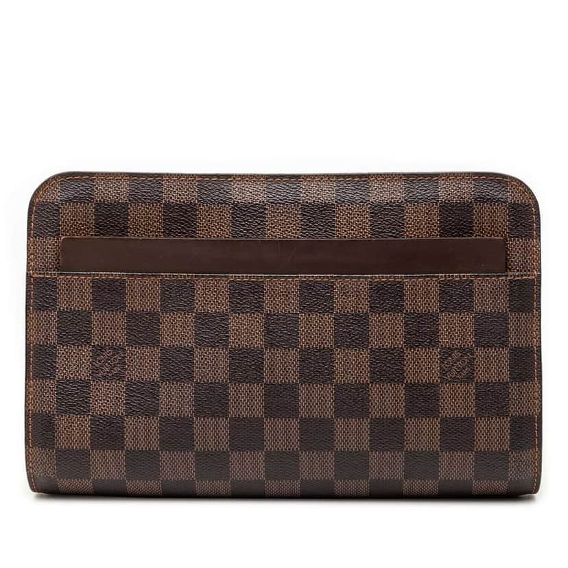 Louis Vuitton Damier Ebene Saint Louis Pochette Brown Very good condition - Front View