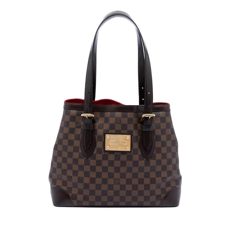Louis Vuitton Damier Ebene Hampstead MM Brown Very good condition - Front View