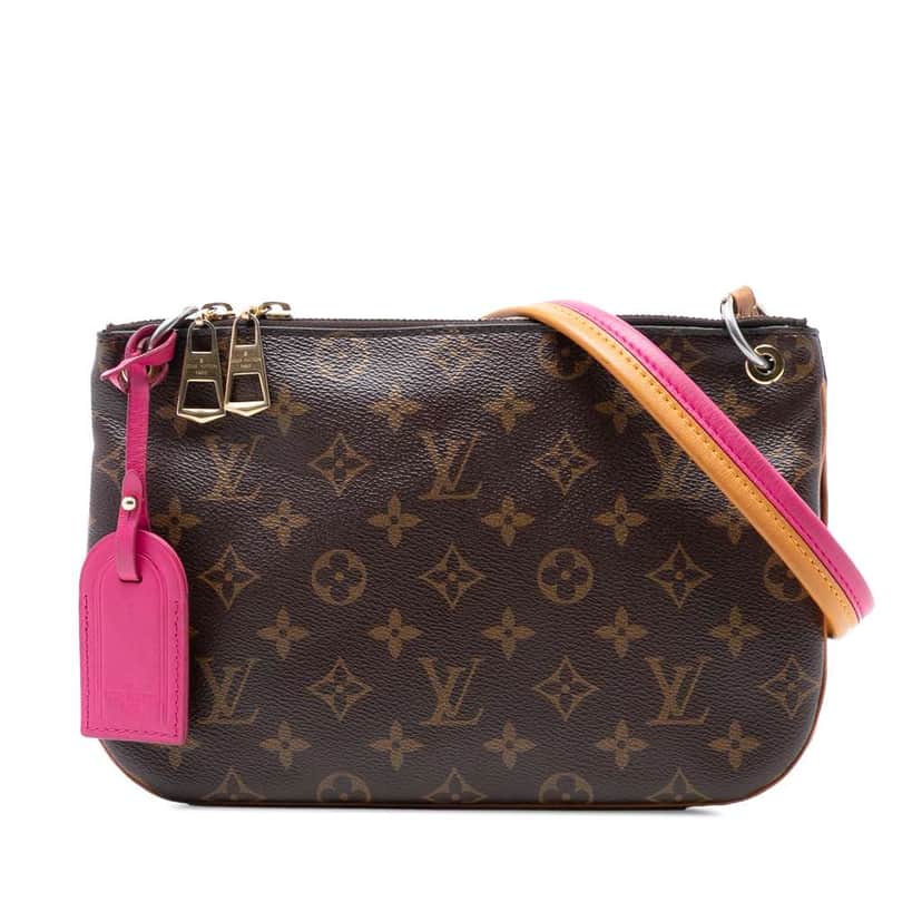 Louis Vuitton Monogram Lorette Brown Good condition - Front View