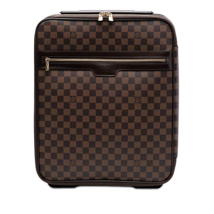 Louis Vuitton Damier Ebene Pegase 45 Brown Very good condition - Front View
