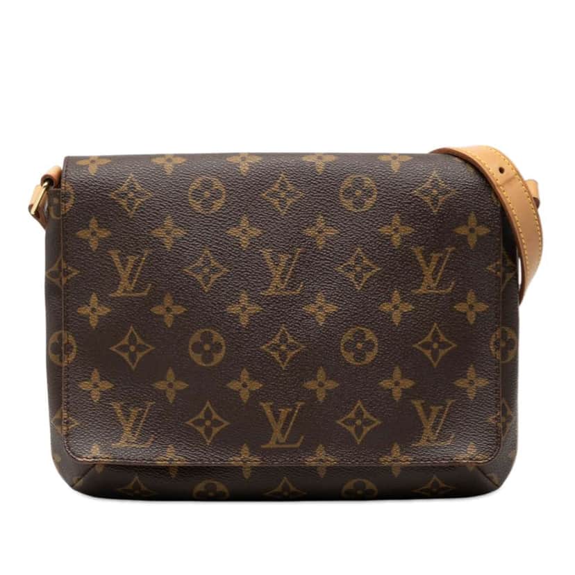 Louis Vuitton Monogram Musette Tango Short Strap Brown Very good condition - Front View