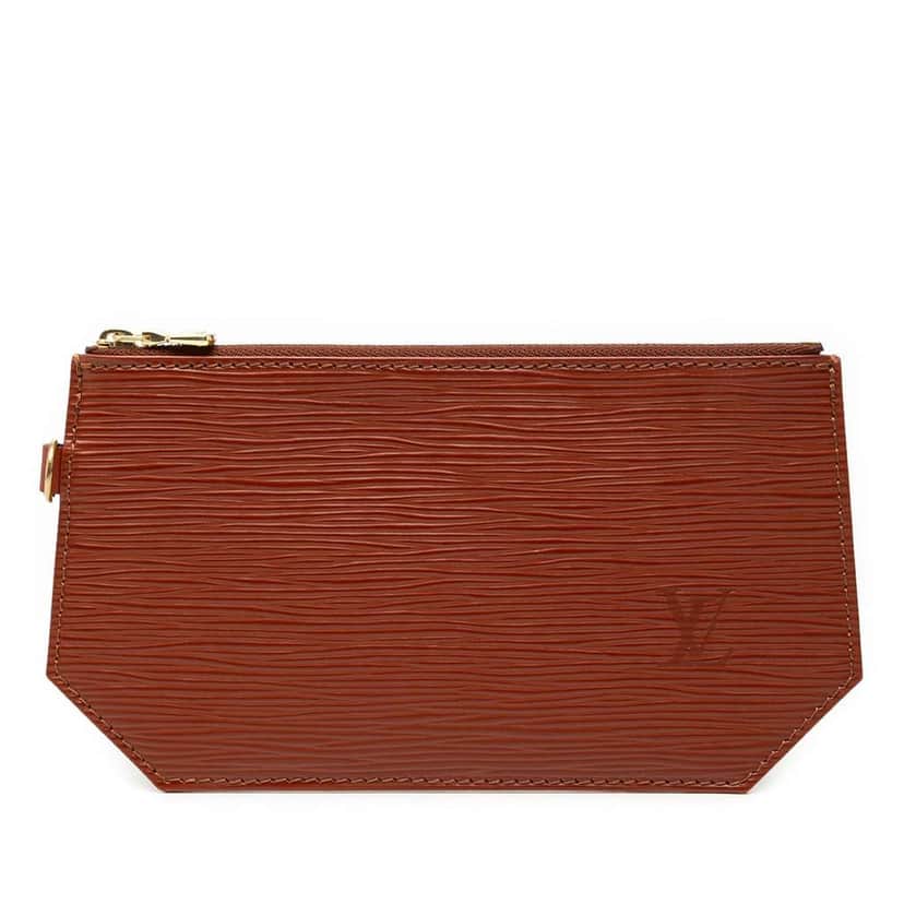 Louis Vuitton Epi Sac D Epaule Pouch Brown Leather Very good condition - Front View