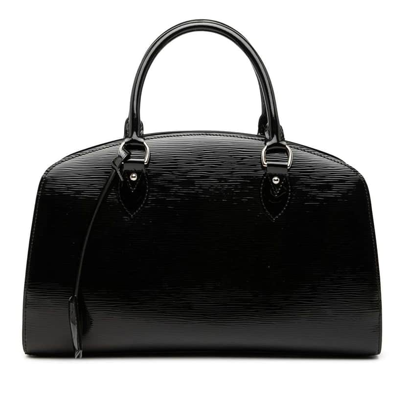Louis Vuitton Electric Epi Pont Neuf PM Black Leather Good condition - Front View