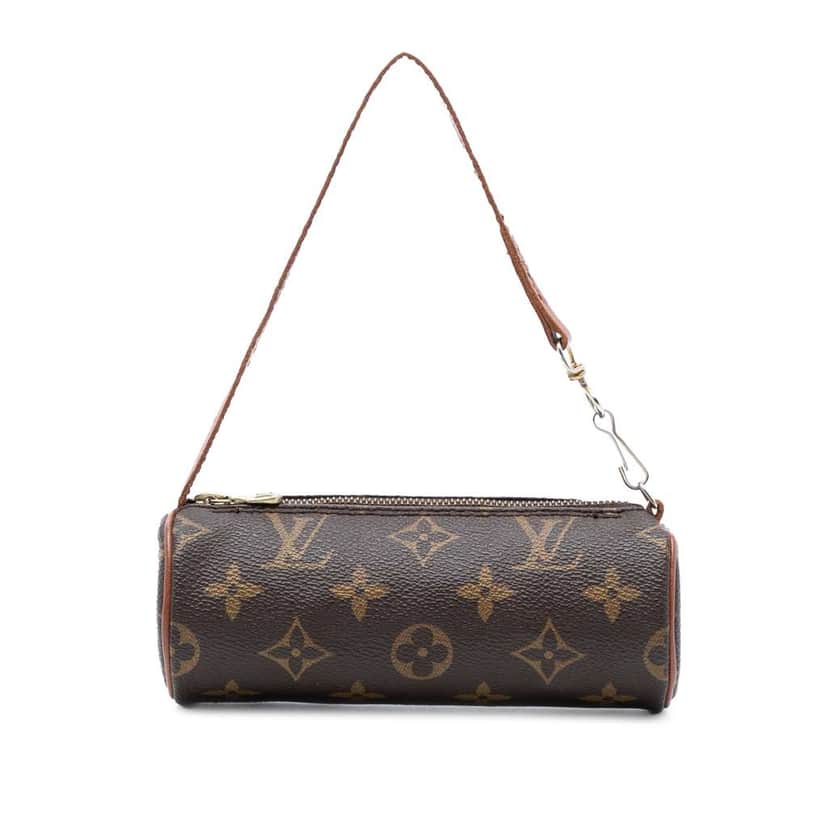 Louis Vuitton Monogram Papillon Pochette Brown Very good condition - Front View