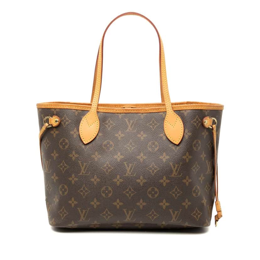 Louis Vuitton Monogram Neverfull PM Brown Very good condition - Front View