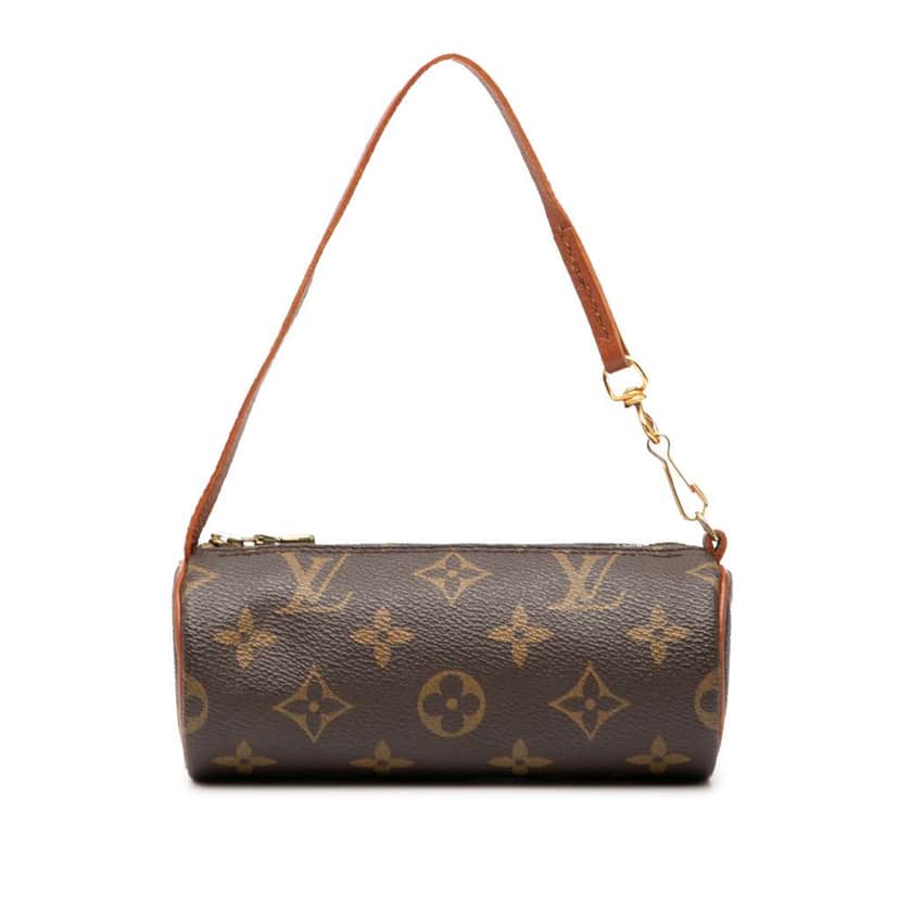 Louis Vuitton Monogram Papillon Pochette Brown Very good condition - Front View