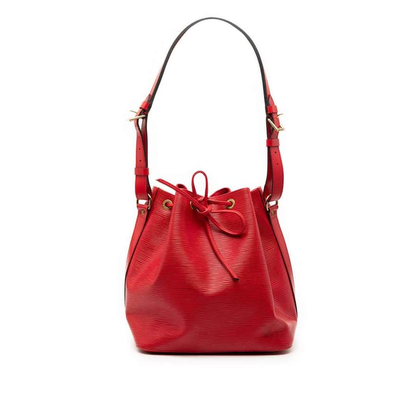 Louis Vuitton Epi Petit Noe Red Leather Very good condition - Front View