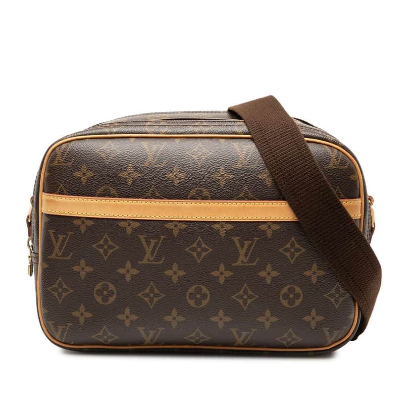 Louis Vuitton Monogram Reporter PM Brown Good condition - Front View