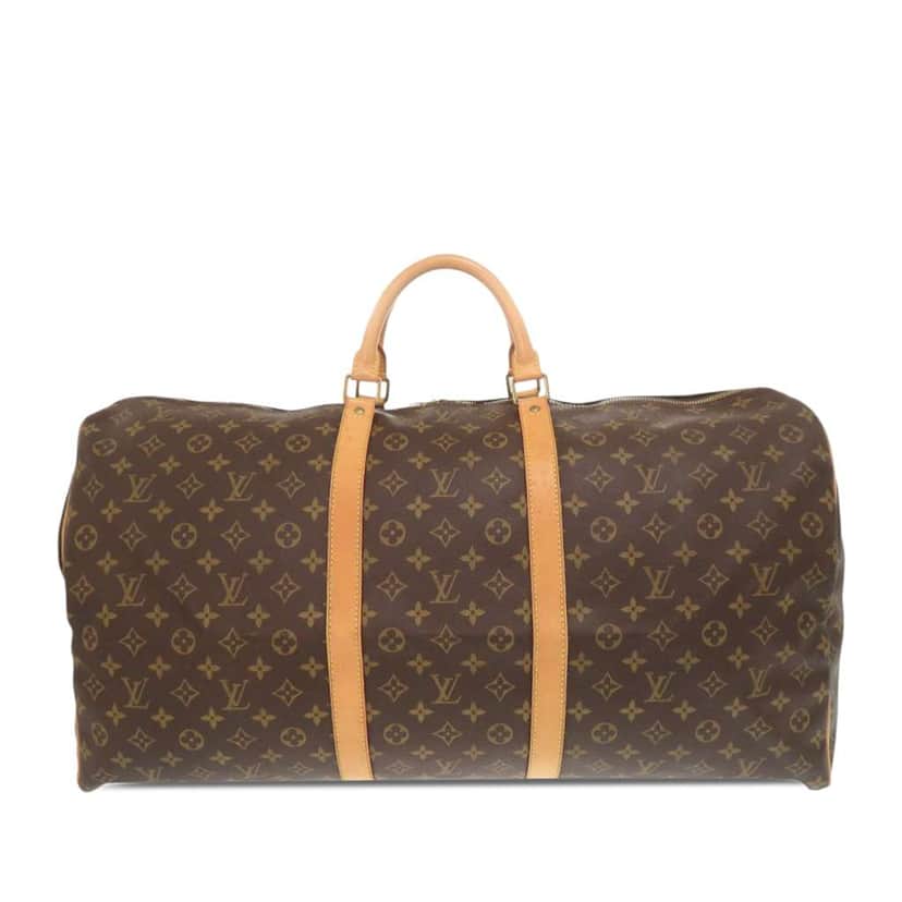 Louis Vuitton Monogram Keepall 60 Brown Very good condition - Front View
